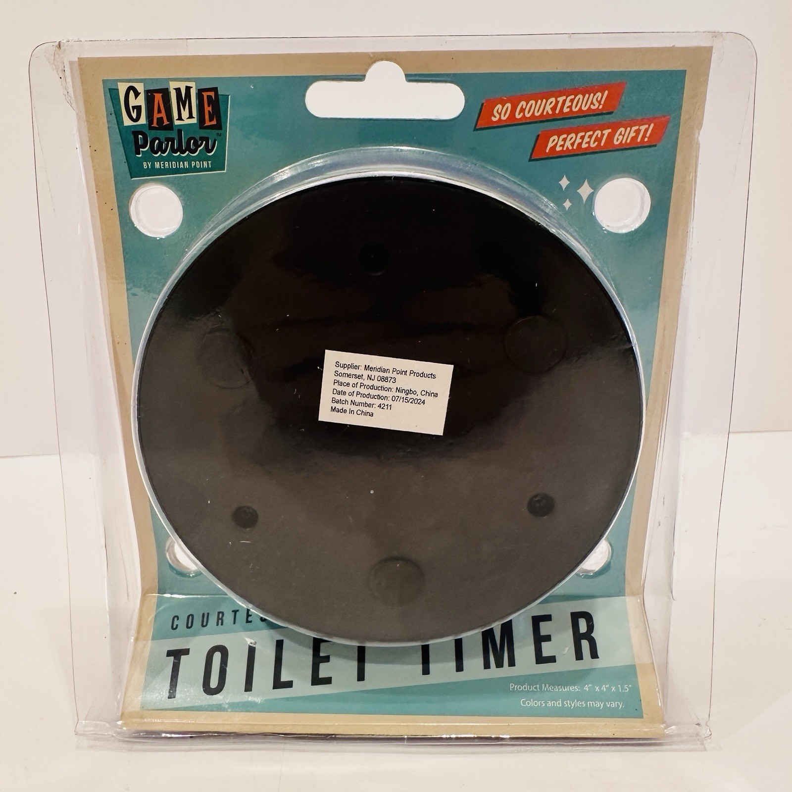 Gag Gift Toilet Trouble Timer Let Others Know When It’s Safe To Go Poo