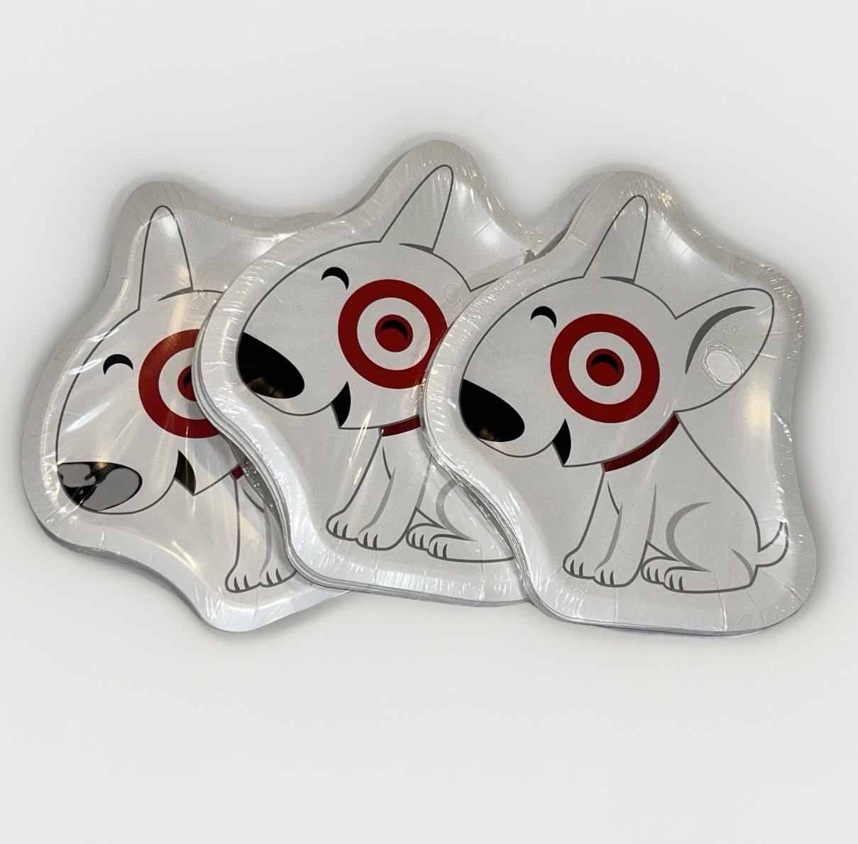 Spritz Target Bullseye Party Plates 3 Pks 20 Count Ea 60 Plates Total New 2024