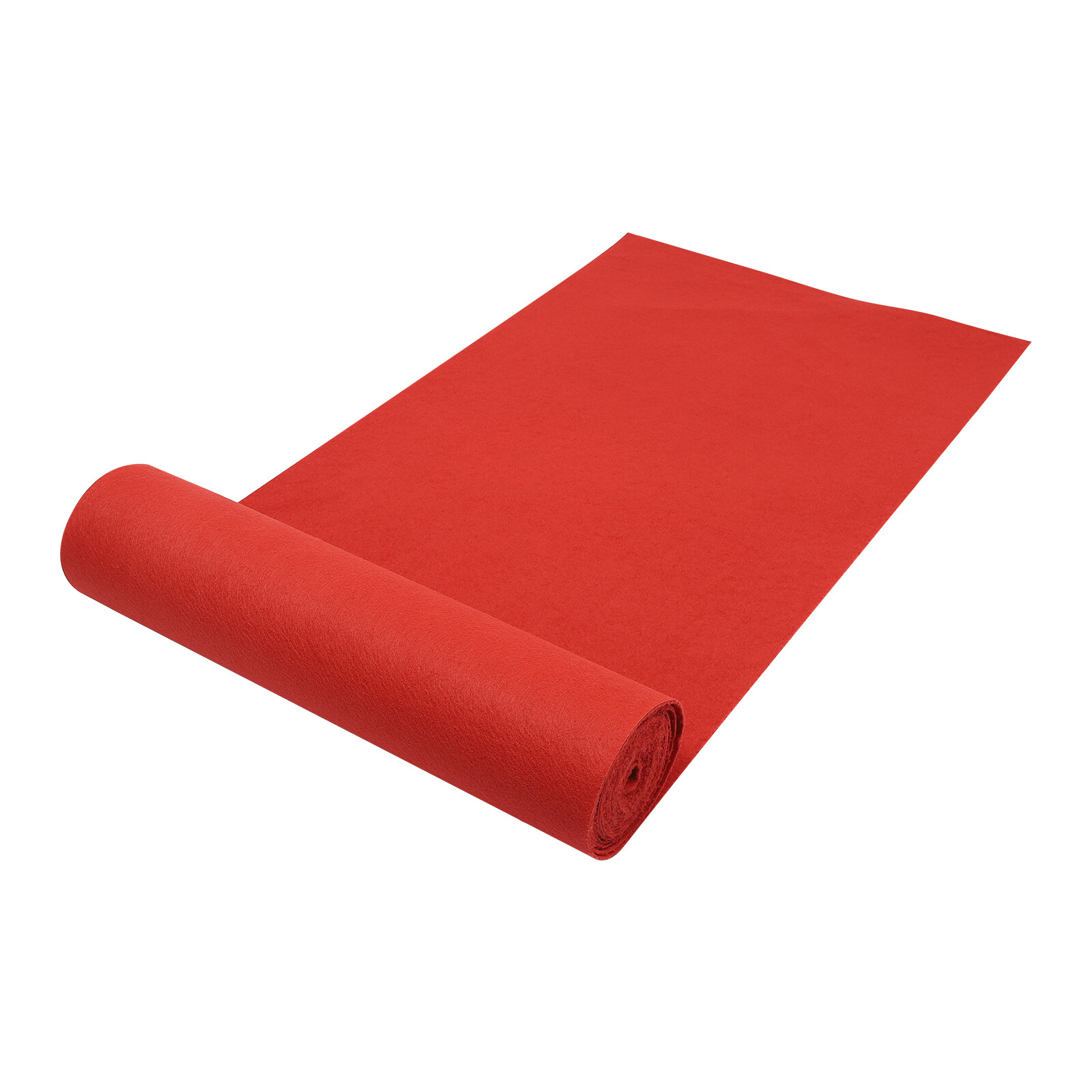 Red Carpet Runner For Party 33*3 ft Prom Decoration Not Slip Red Aisle Rug