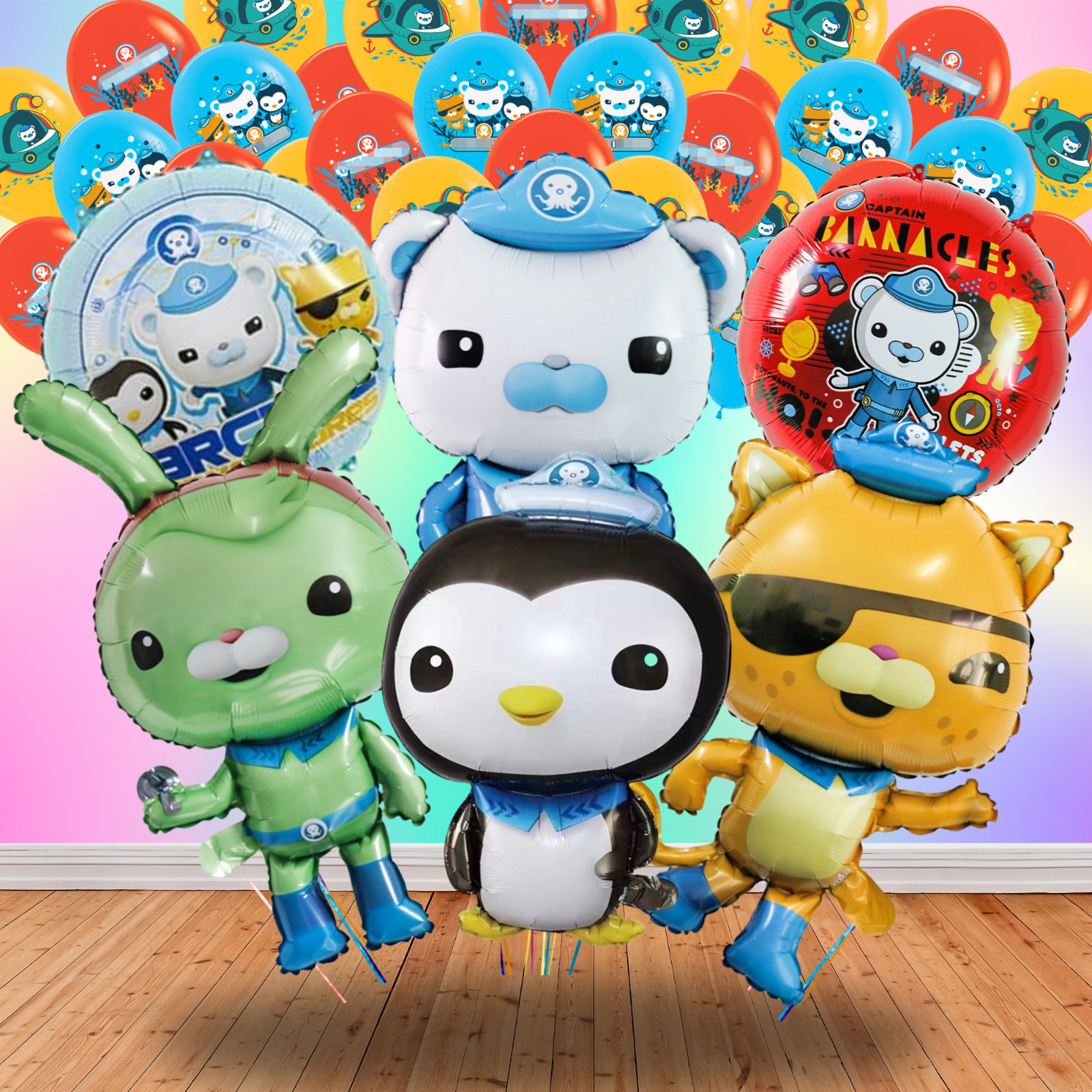 OCTONAUTS BIRTHDAY PARTY CUPCAKE TOPPER BALLOON CAKE party decoration theme idea