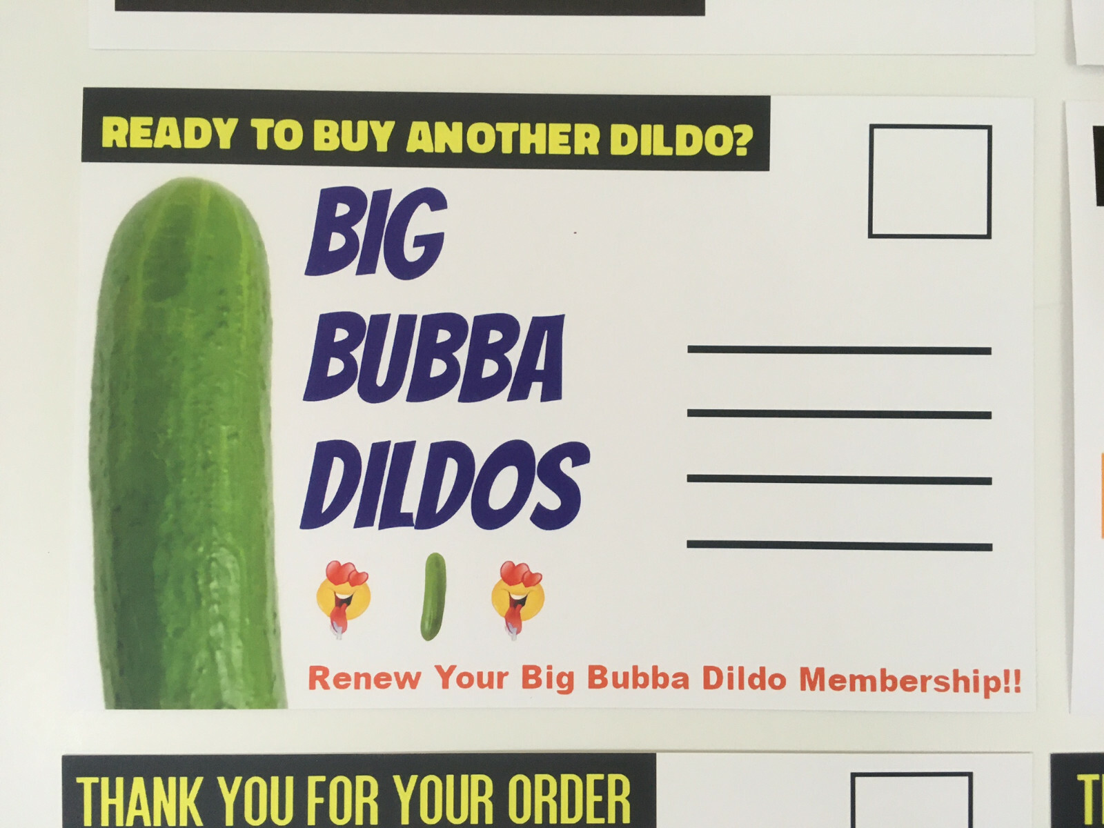 6 PACK – Adult PRANK Mail Postcards – FUNNY Joke Revenge Gag Gift Novelty Funny