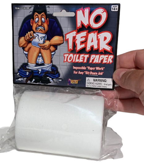 BATHROOM HUMOR PRANK KIT 4 Joke Bang Toilet Jumbo Fake Poop Fart No Rip Paper