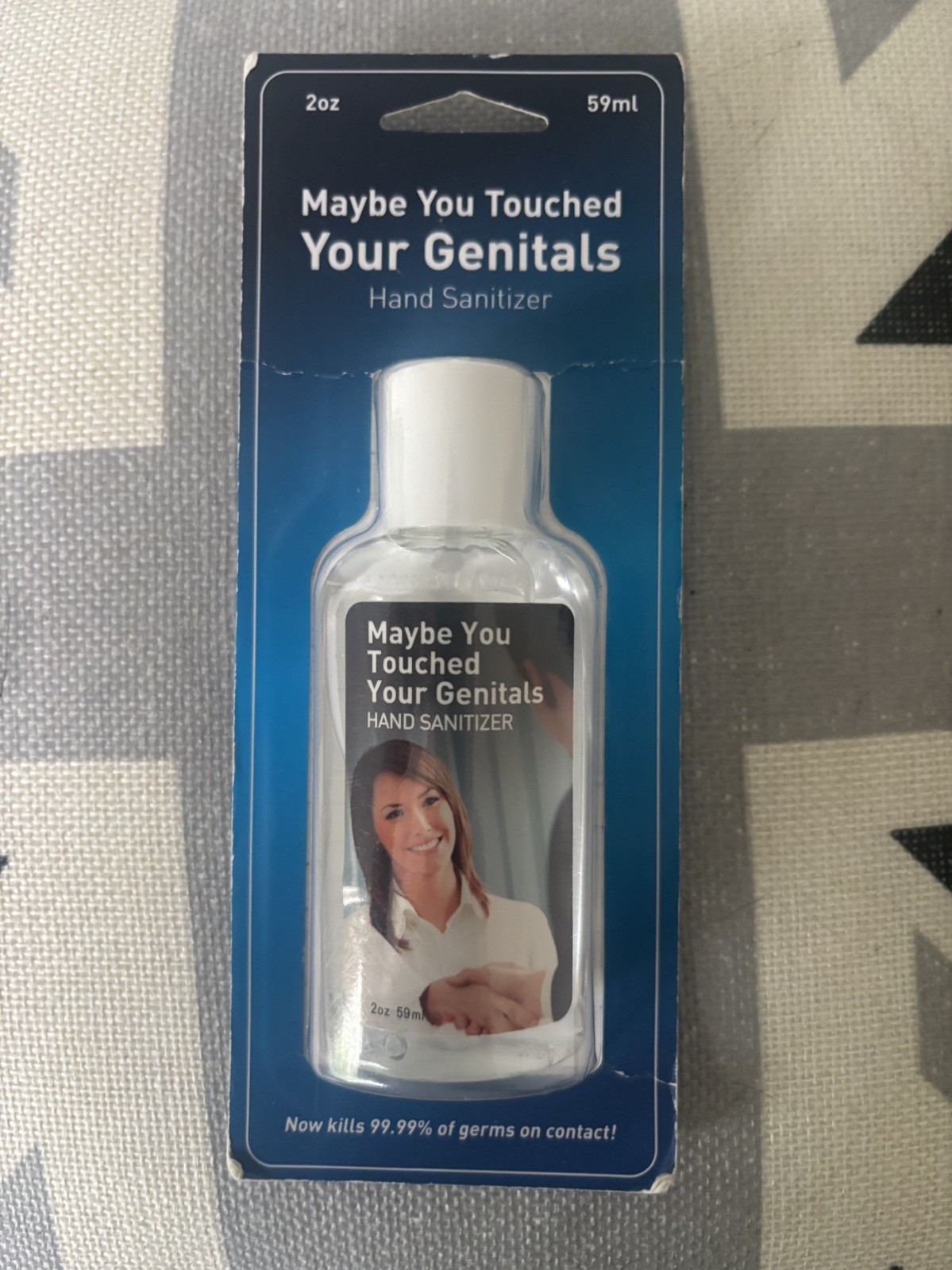 Joke Gift Maybe You Touched Your Genitals Hand Sanitizer Gag Gift Sealed