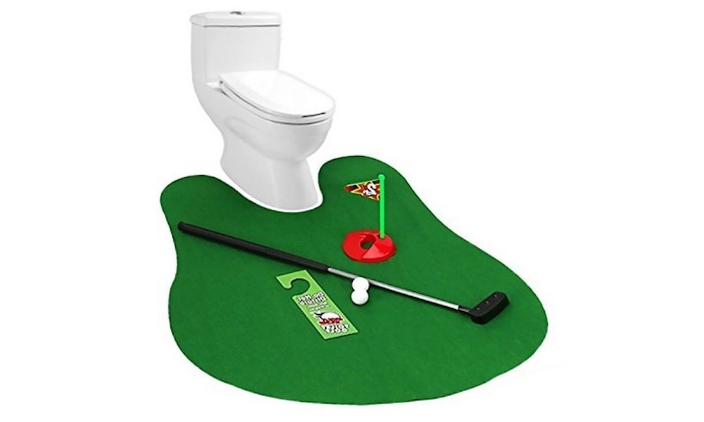 Potty Putter for Bathroom – Gag Gift for Golf Enthusiasts