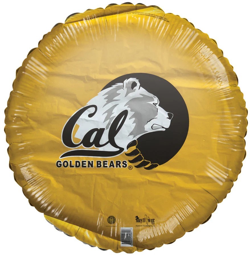 NCAA California Golden Bears 18″ Foil Balloon (Non-Packaged)