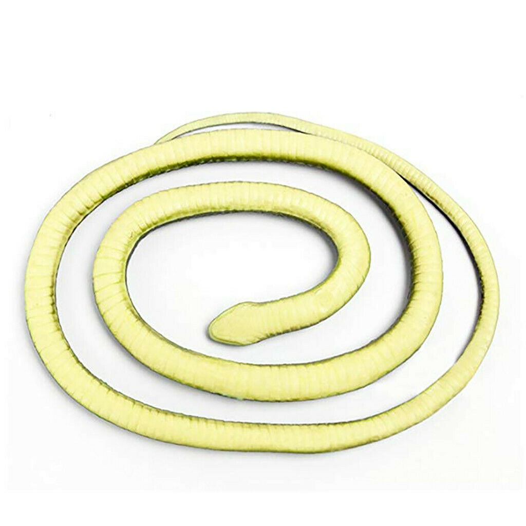 Realistic Fake Snake Rubber Toy Scary Prank Party Joke for Garden USA Stock