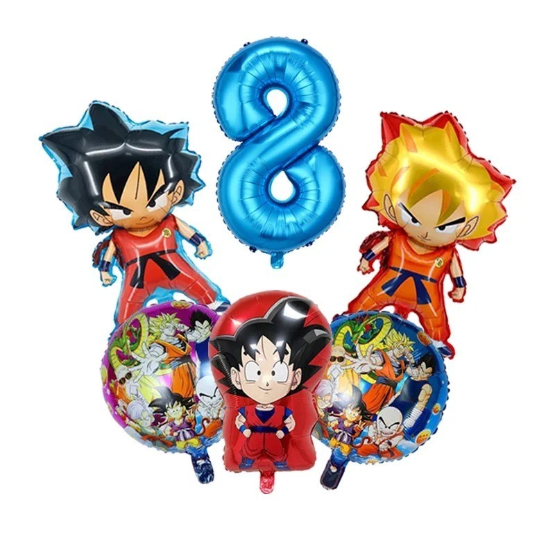 11pc Dragon Ball Series Balloon Anime Balloon Partys Supplies