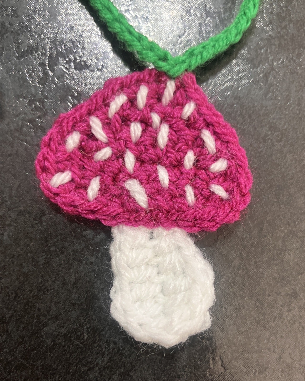 🍄 🌼 NEW! hand crochet bunting Daisy toadstool Mushrooms SUMMER gift camper