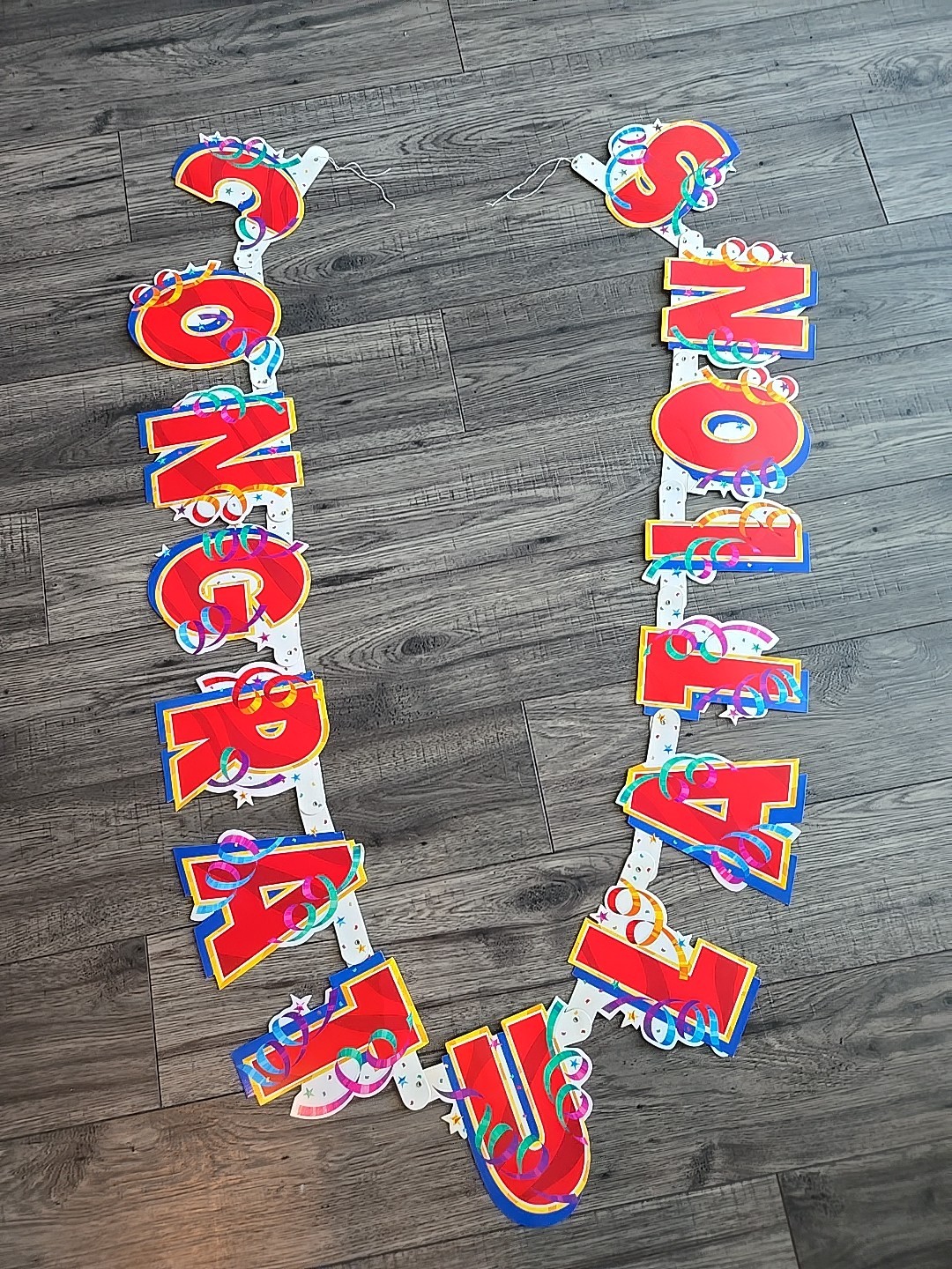 Congratulations Backdrop Banner for Any Occasion Party