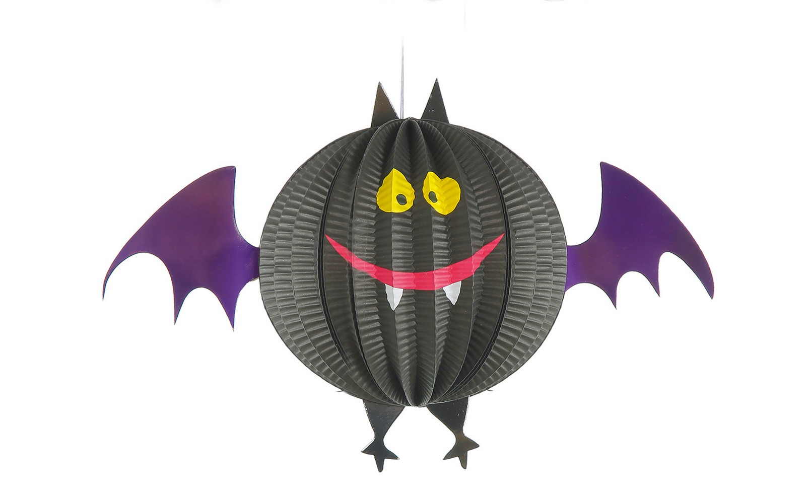 Halloween Bat Decorations Honeycomb Bat Hanging Party Decoration 18cm