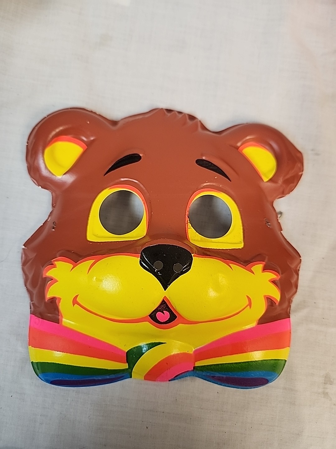 Lisa Frank Party RARE Rainbow Bear Male/ Boy Mr. Mask VTG 1986 USA
