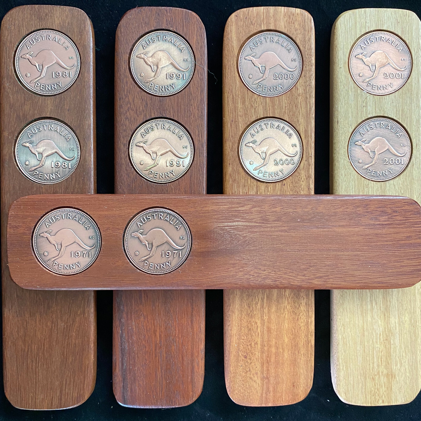 30th Birthday Present Gift – 1996 Australian Penny 2UP Game – ANZAC Day Two-Up