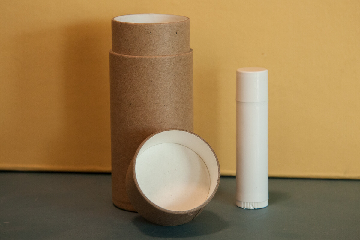 500 -2.5 oz Deodorant Lotion Tubes Kraft Paper Eco Friendly Cardboard Containers