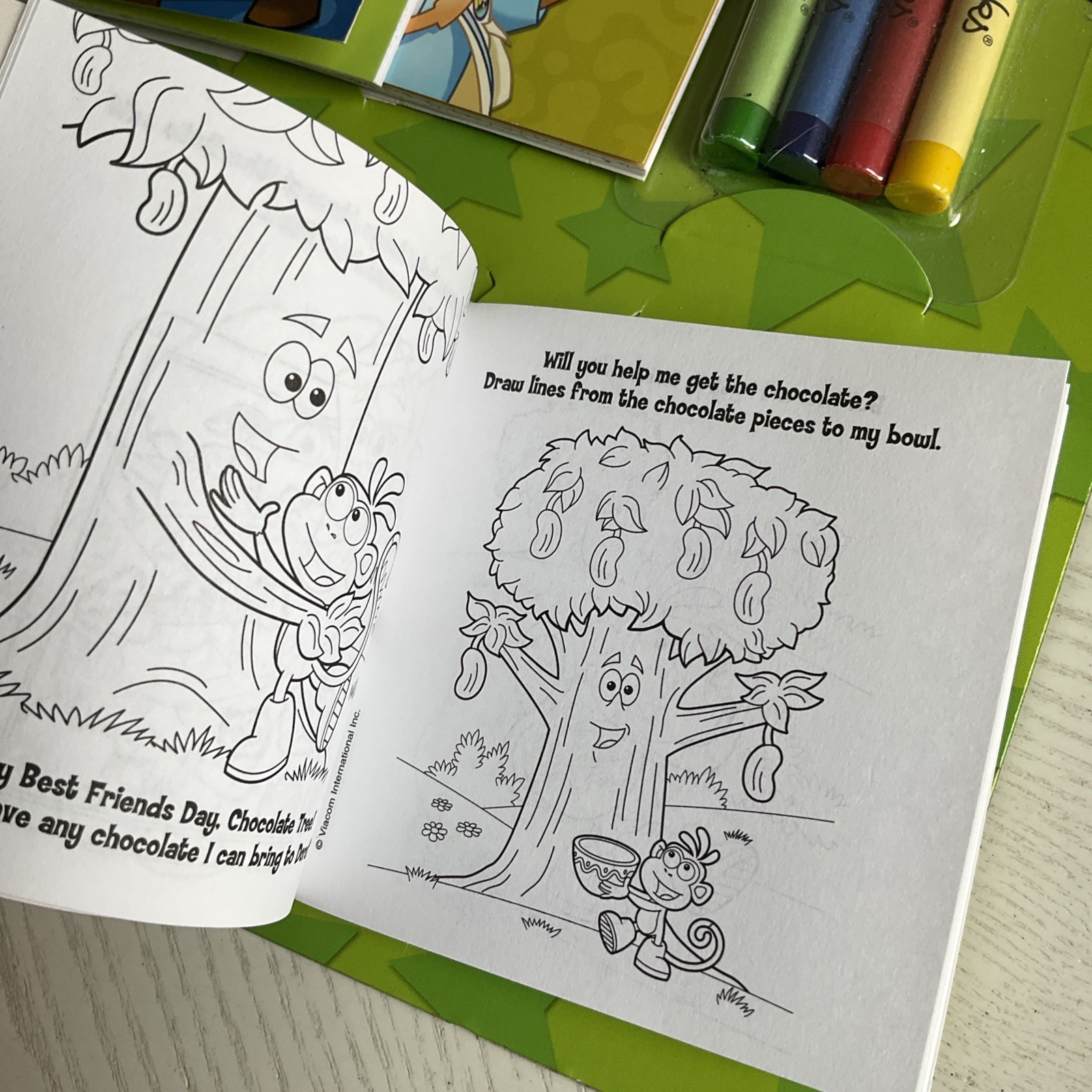 Nickelodeon Party Pack 5 Mini Coloring Books Crayons Stickers Brand New 2009