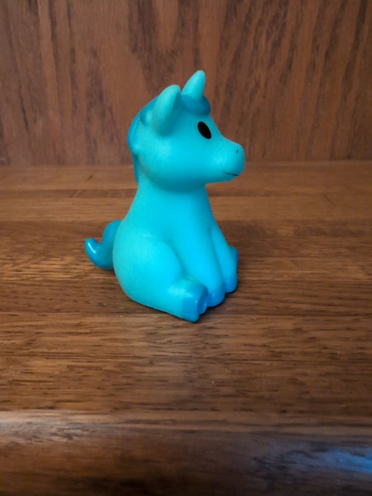 Colorful Rubber Unicorn Figures Toys Lot of 3 Pink Purple Blue Oriental Trading