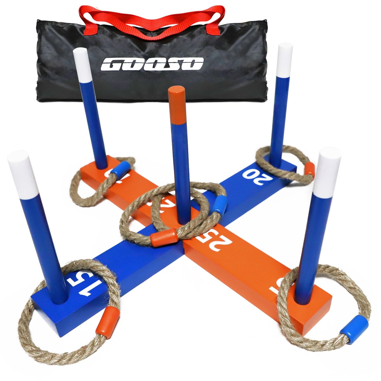 Ring Toss Game for Kids – Indoor & Outdoor Game for Family and Adults with 5 …