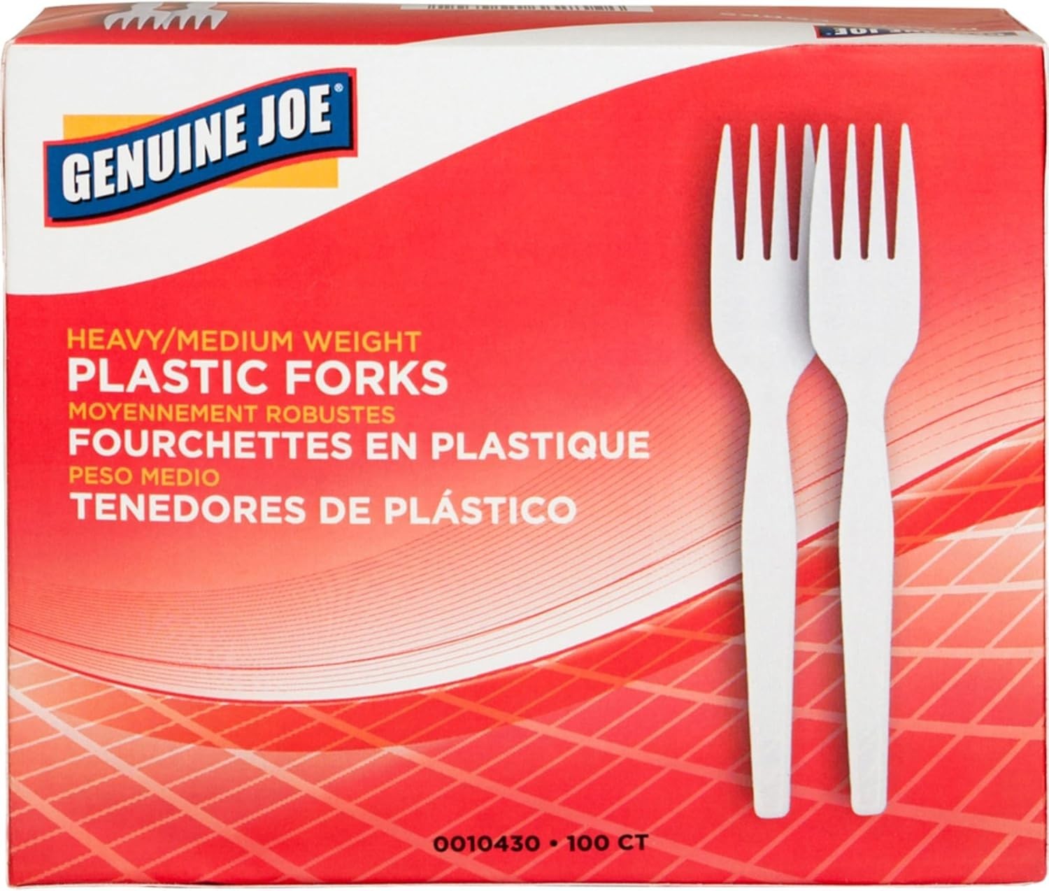 100 Heavyweight Disposable Plastic Forks – Rigid & Flexible for Any Occasion