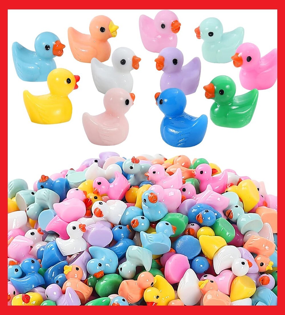 260 Pack Jeep Resin Ducks In Bulk 13 Color Ducks For Ducking Cruise Ducks Small