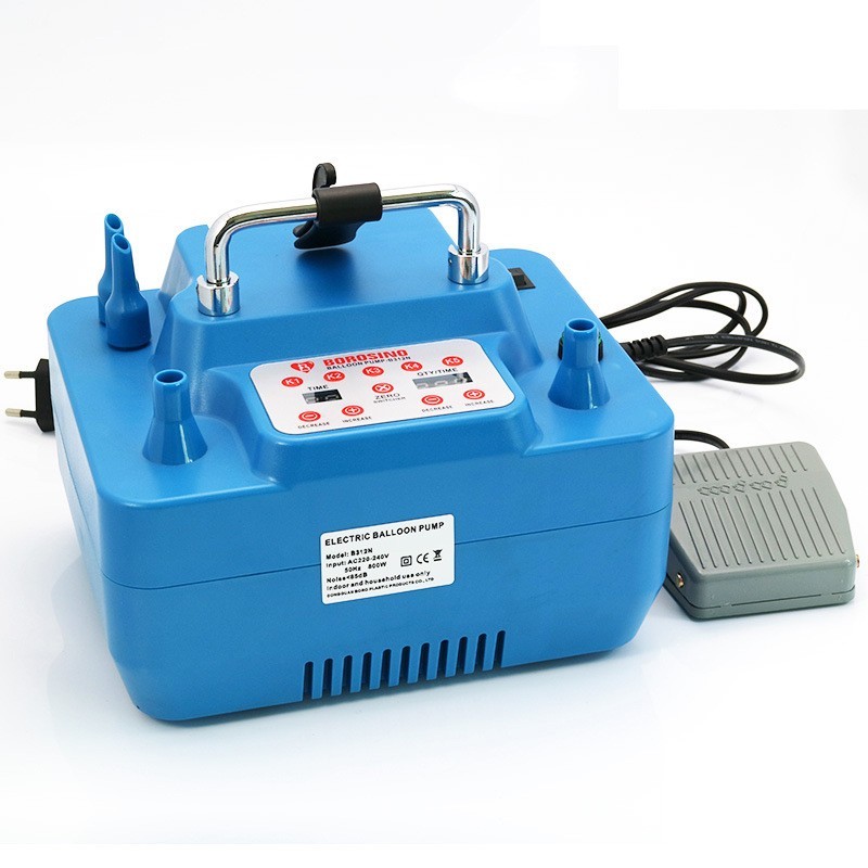 Electric Balloon Pump 800W With Timer Dual Holes Professional Inflator