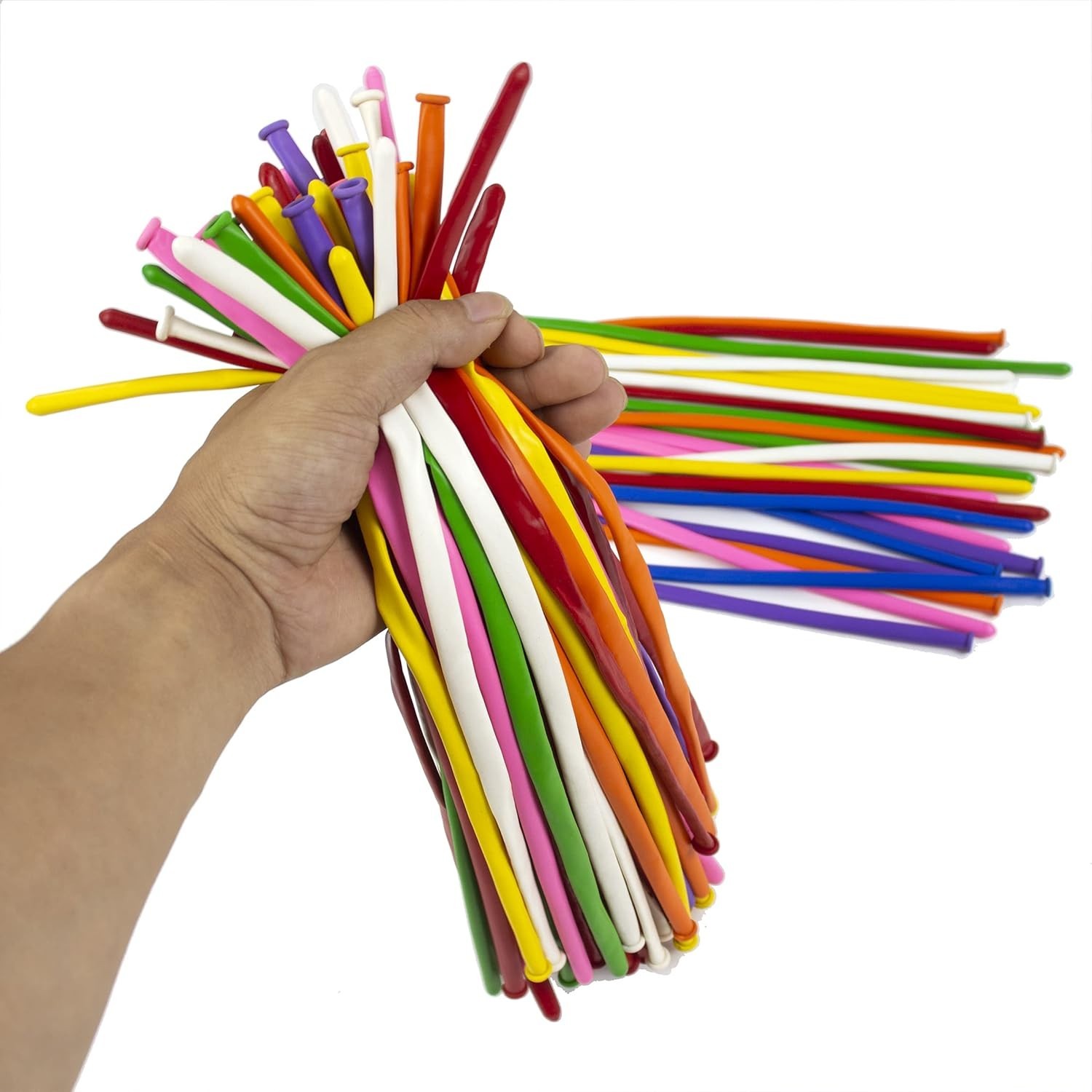 Magic Balloon Animal Kit – 260 Multi-Colored Latex Balloons for Joyful Events