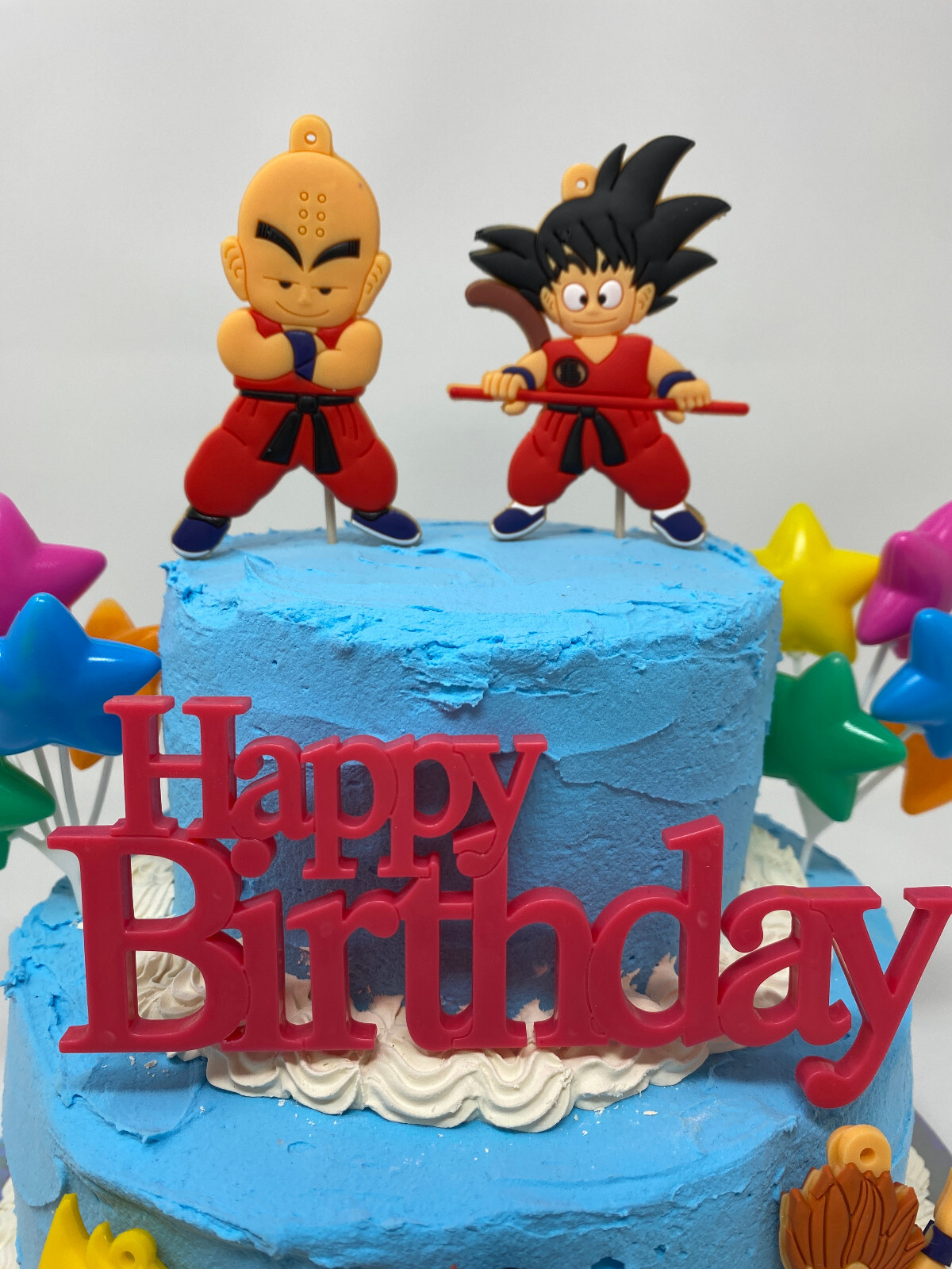 Dragon Ball Z ~ Cake Topper Set ~ BRAND NEW ~ Vegeta, Gohan, and