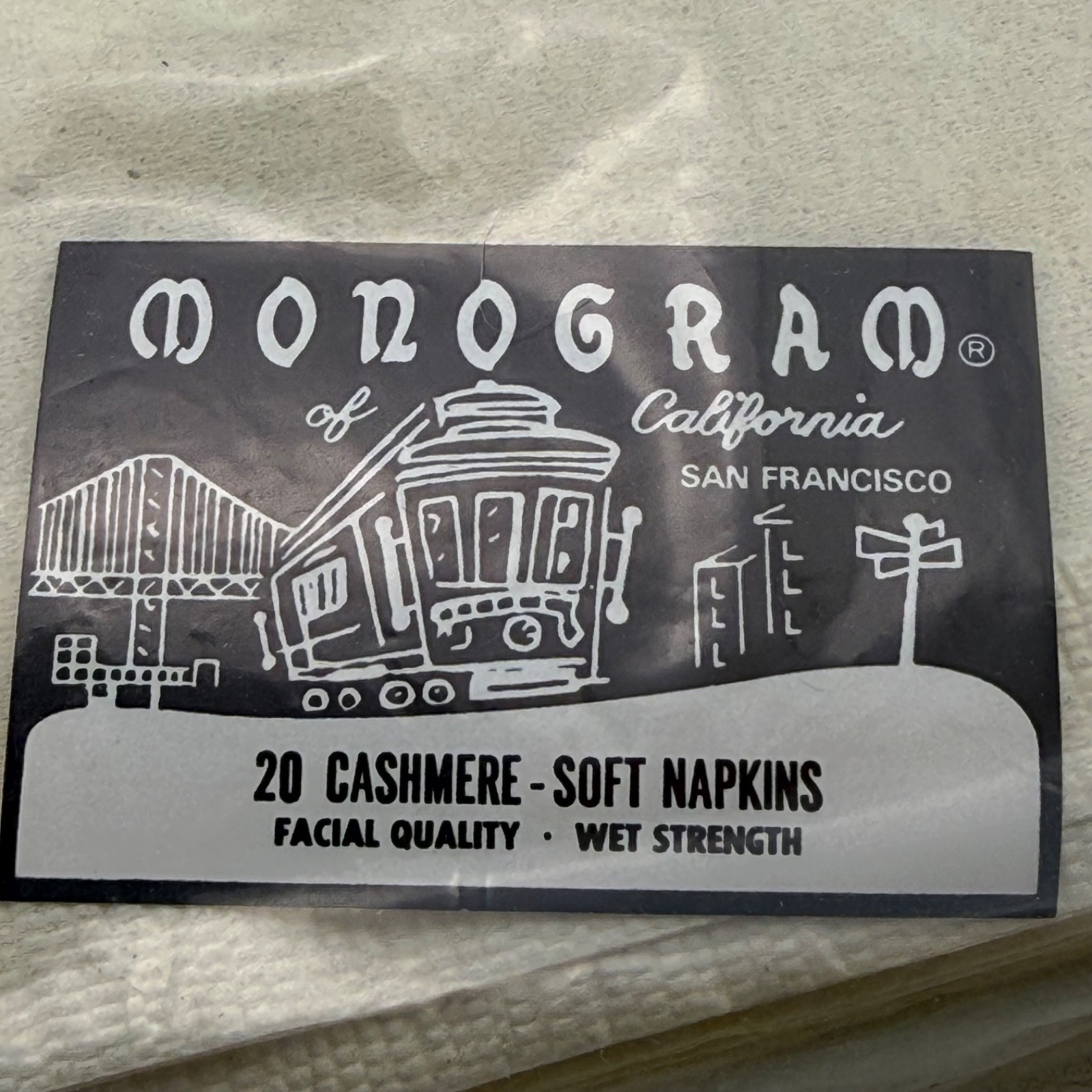 Vtg 2 Pkg Monogram California Napkins Southwest Native American Sun Sandpainting