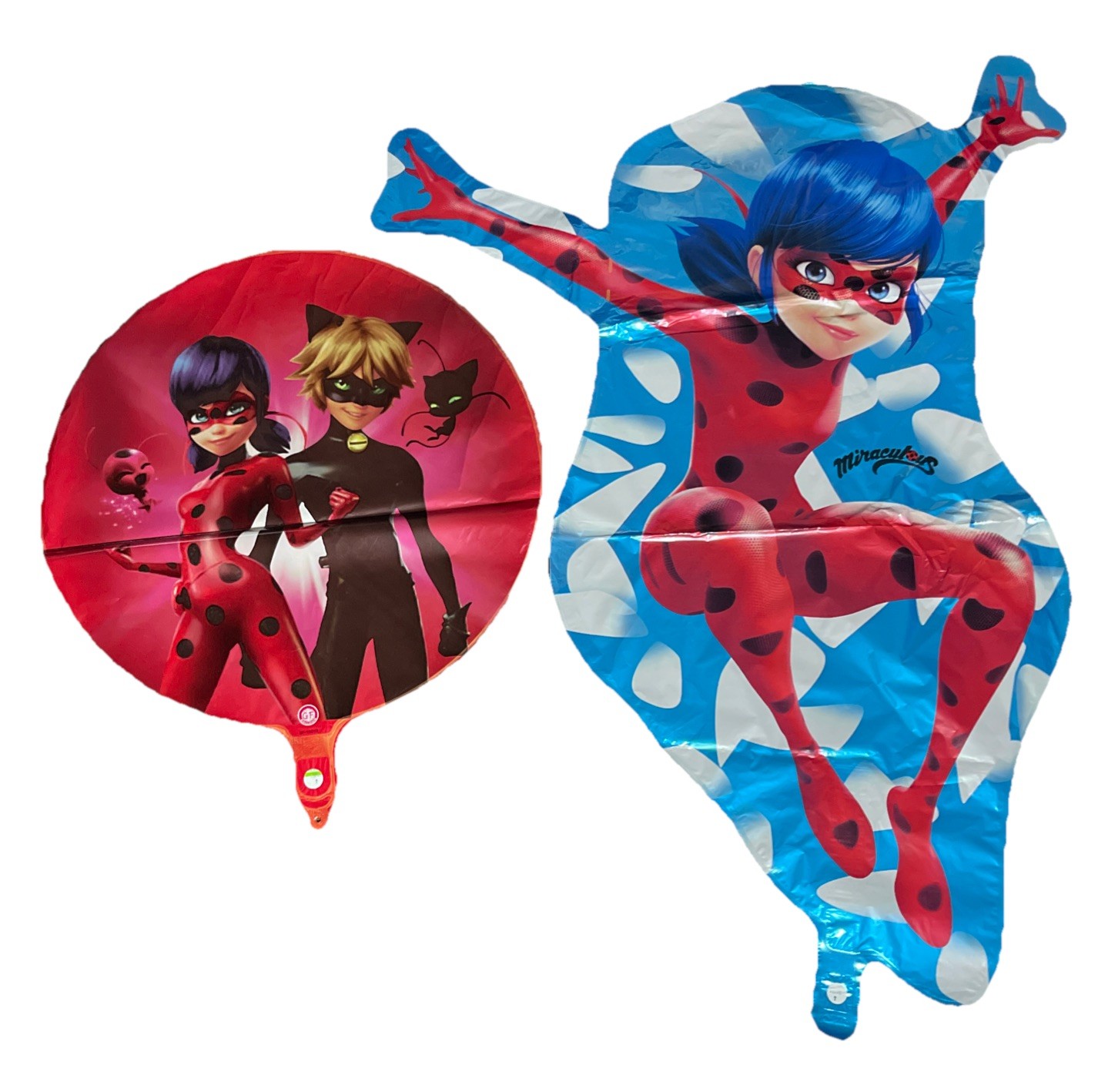 2 pcs 🌟Miraculous ladybug foil mylar Birthday Party Balloon Bouquet