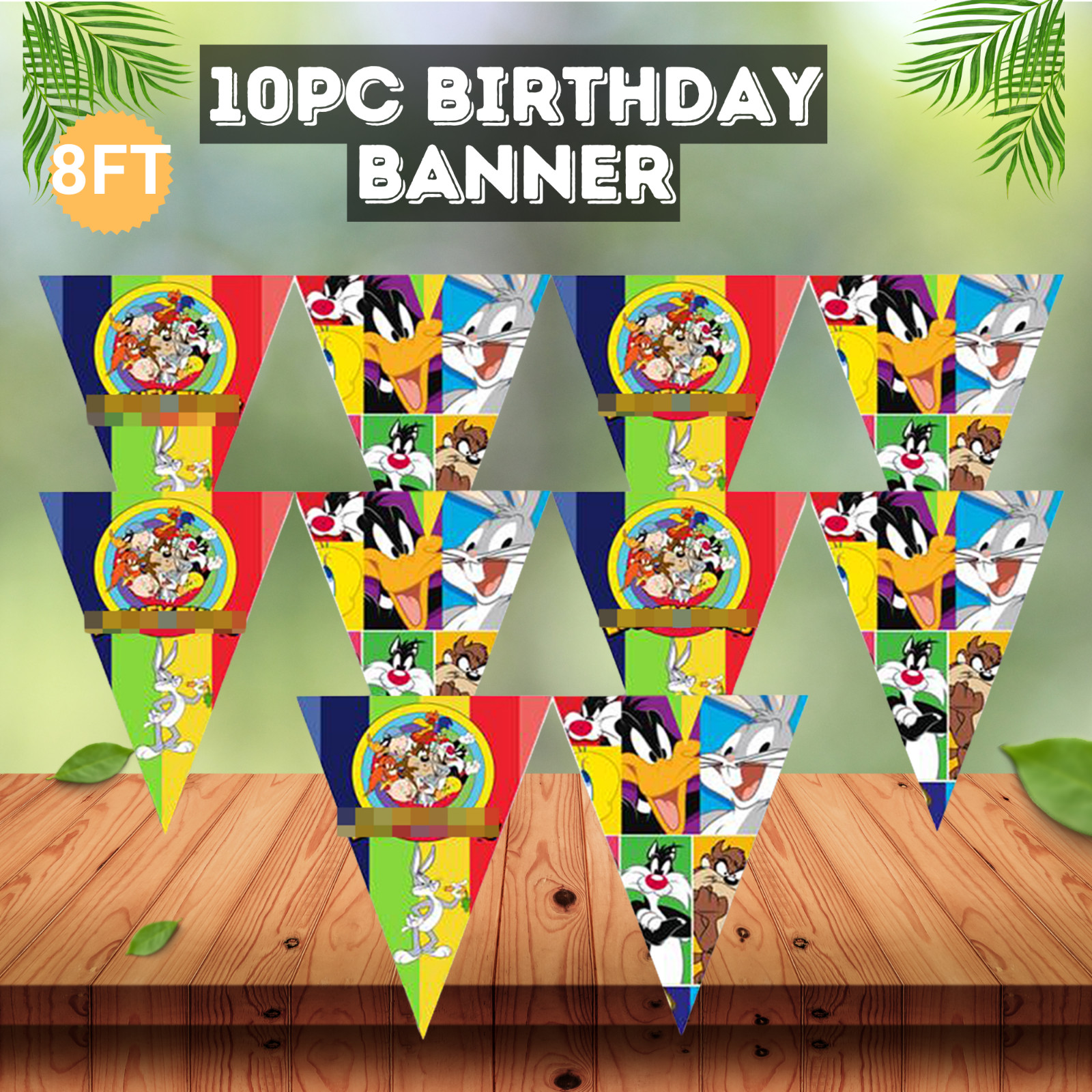 Looney tunes birthday party supplies favor centerpiece decoration event theme