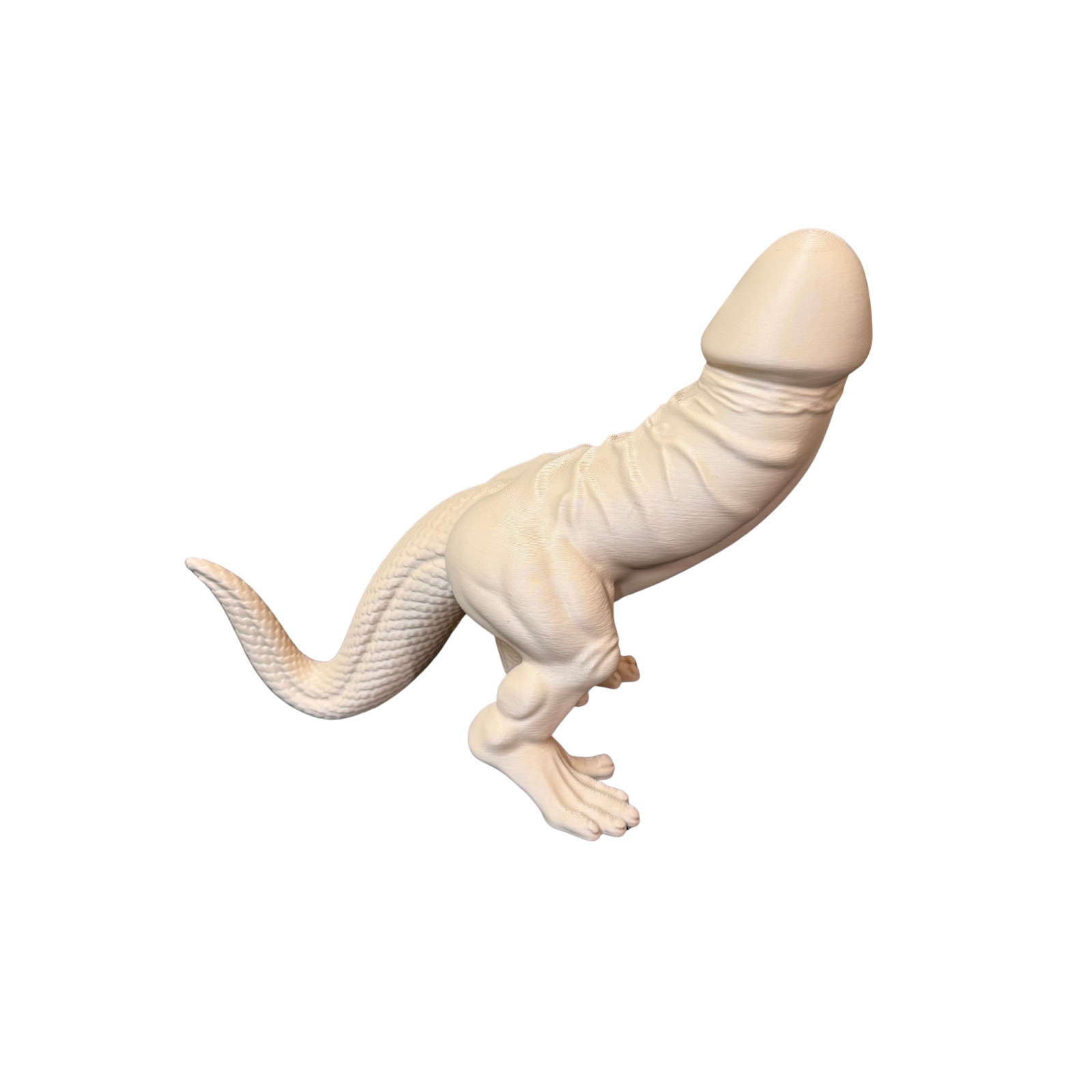 6 Inch Dino Cock Dickasaurus / T-Rex Adult Statue / Desk Ornament / 3D Print