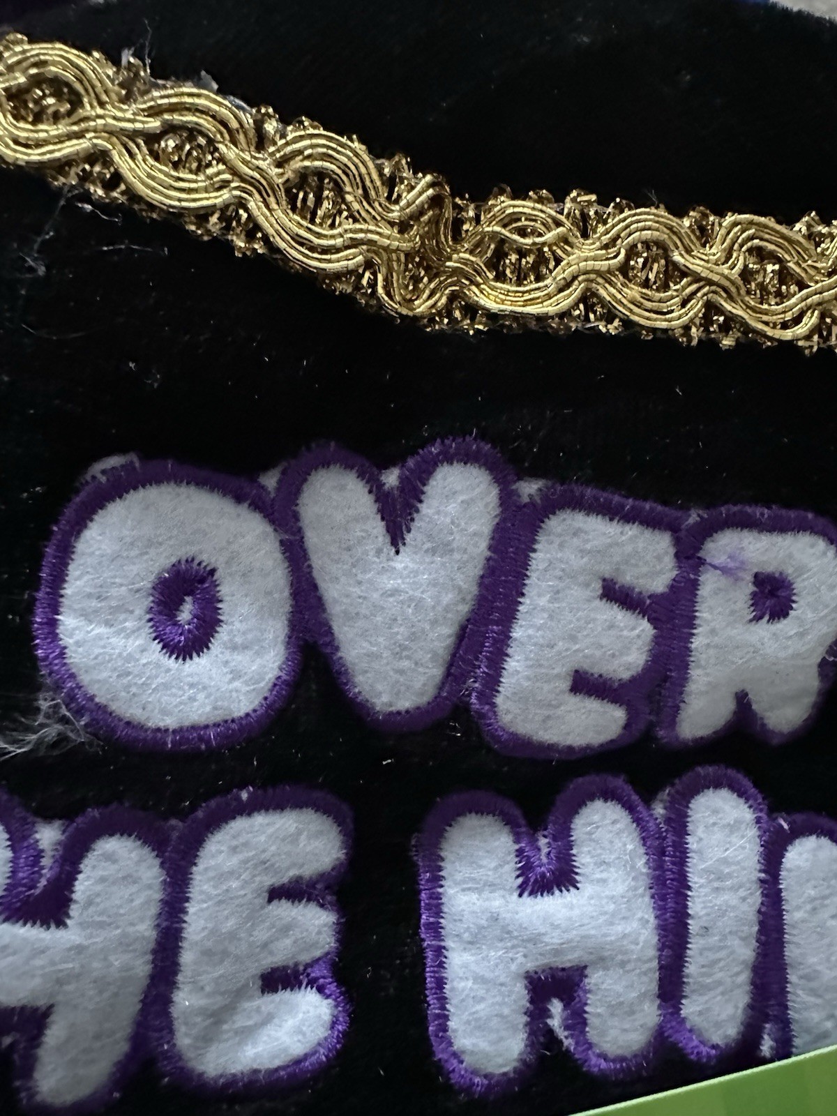 Over the hill birthday candle hat bucket hat birthday