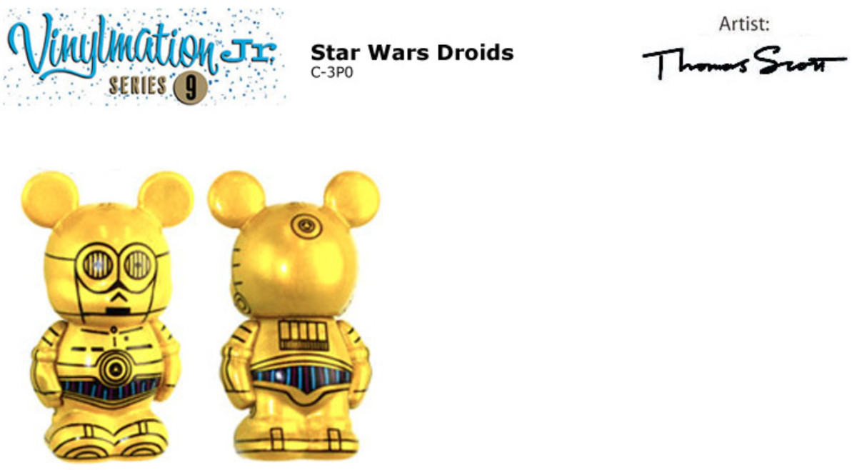 4x Disney Park Authentic Party Favors Star Wars Droid Toy+Keychain Sealed Mickey