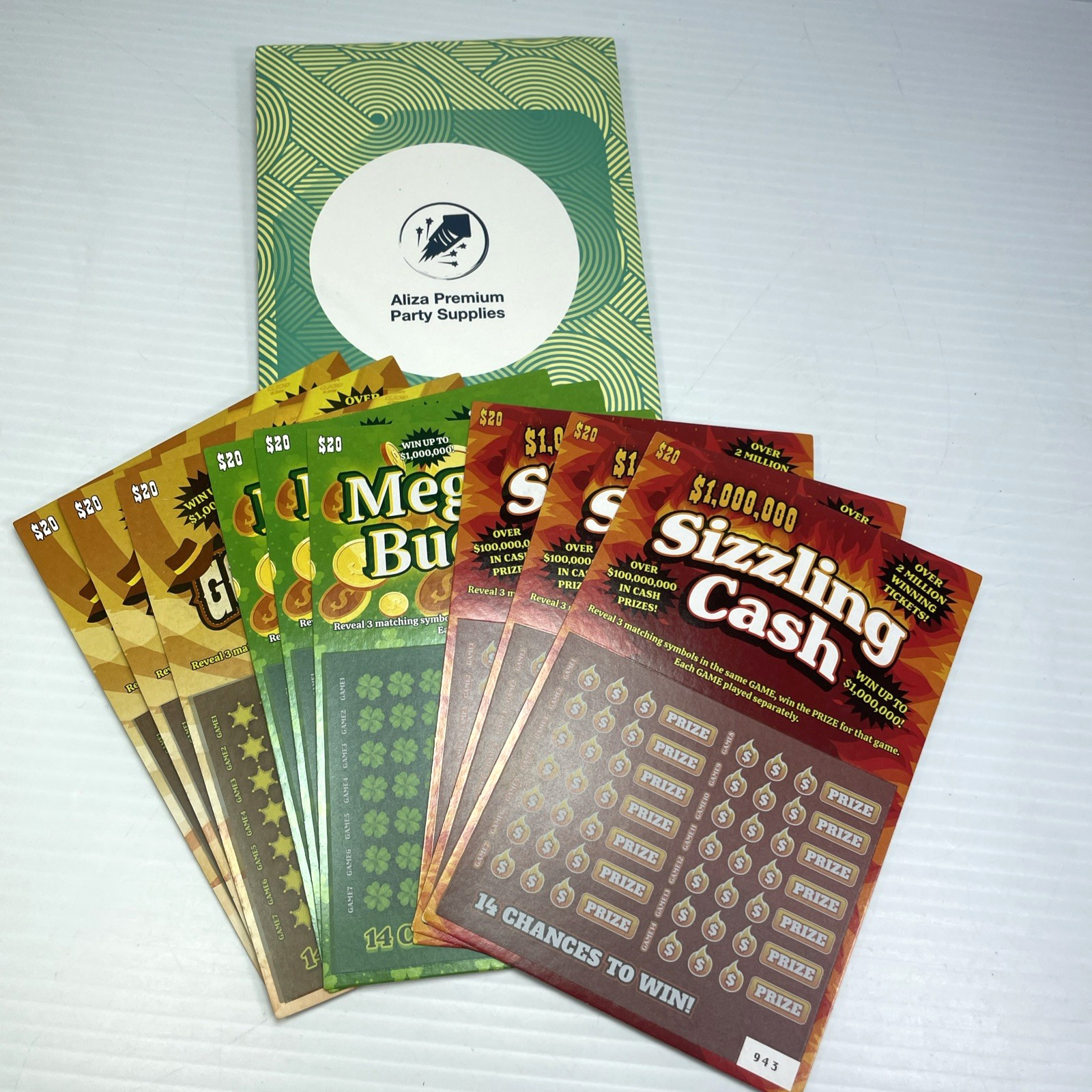 9 Realistic Fake Lottery Tickets Prank Your Friends Guaranteed Fake Winner Party