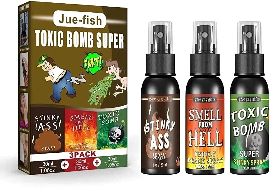Liquid Fart Spray Stink Bomb Smelly Stinky Ass Toxic Bomb Crap Gag Prank Joke