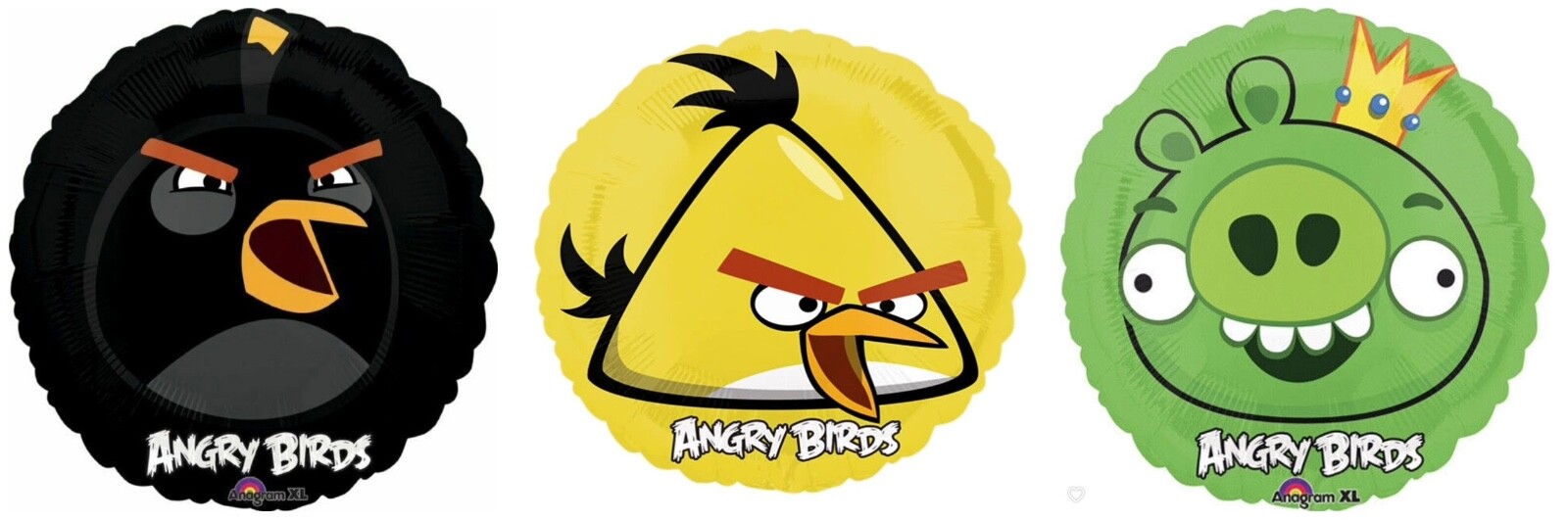 Angry Birds 18″ King Pig Chuck Foil Mylar Party Balloons