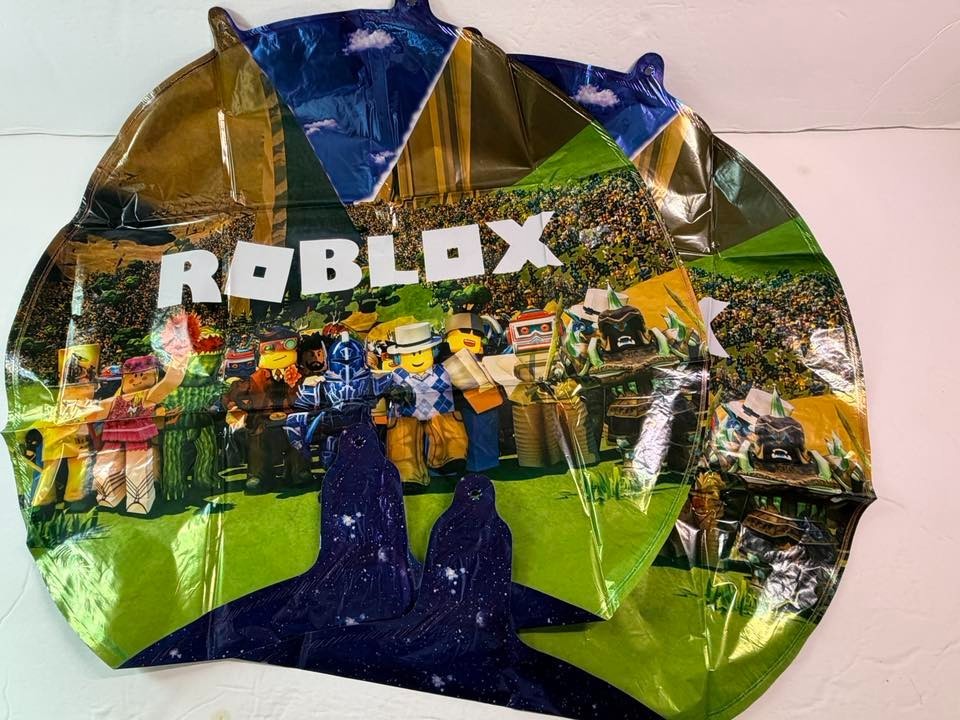 Roblox Birthday Party Set – 111pc Decorations Kit w/ Balloons, Banner & Toppers