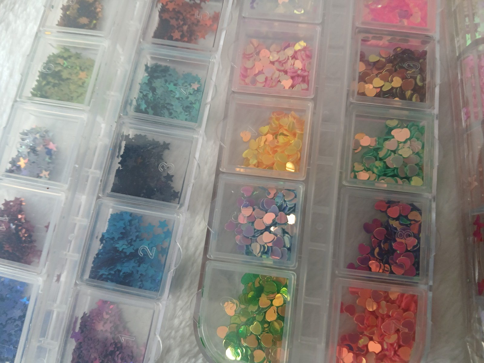 Lot – Multi Packs of Confetti Scatters Variety Stars Hearts Mickey Numbers etc