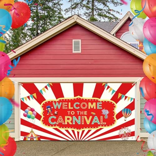 Welcome to the Carnival Banner Carnival Decorations Circus Party Innovative