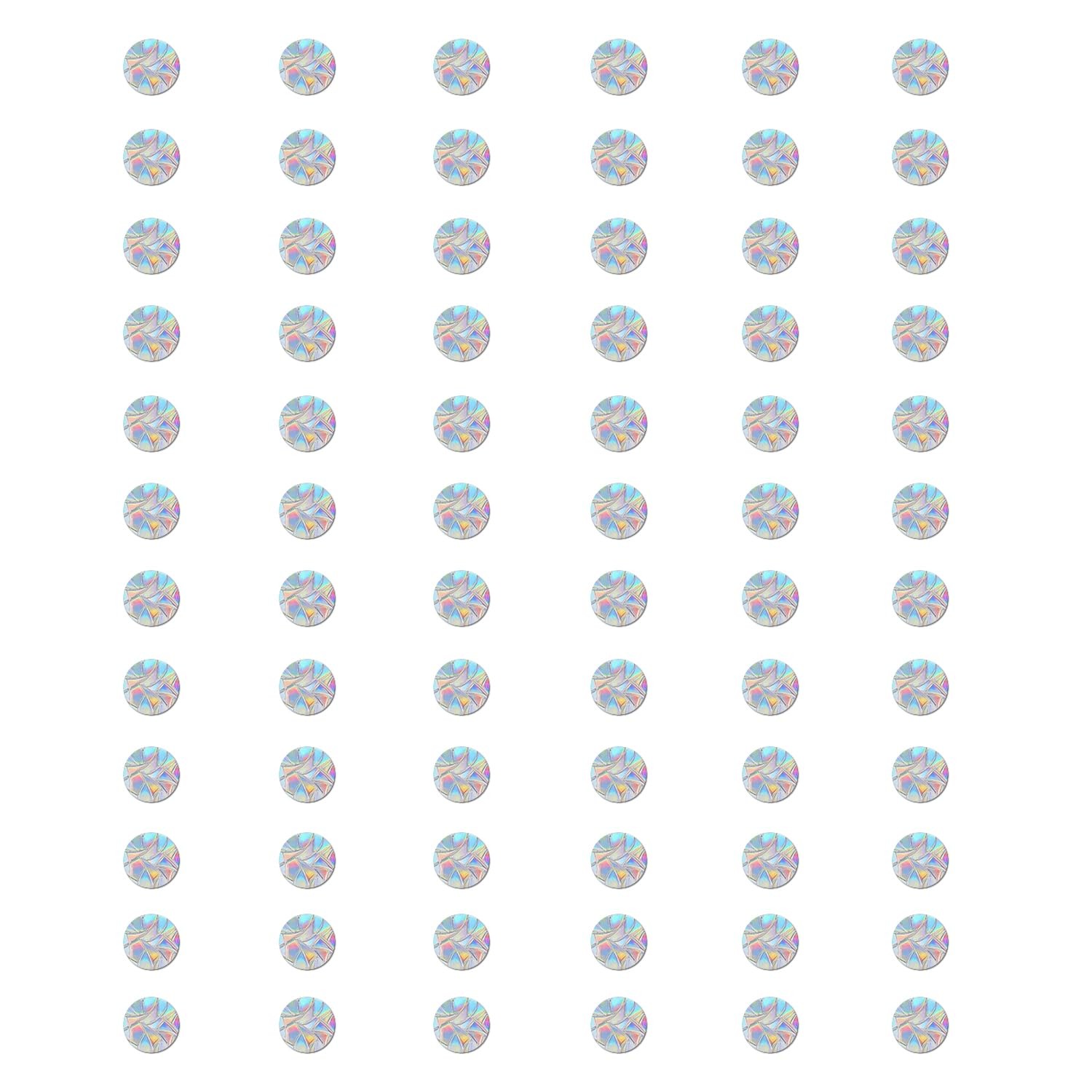 Tiz Tlloz 162 Pieces Dots Window Clings for Birds – Anti-Collision Rainbow